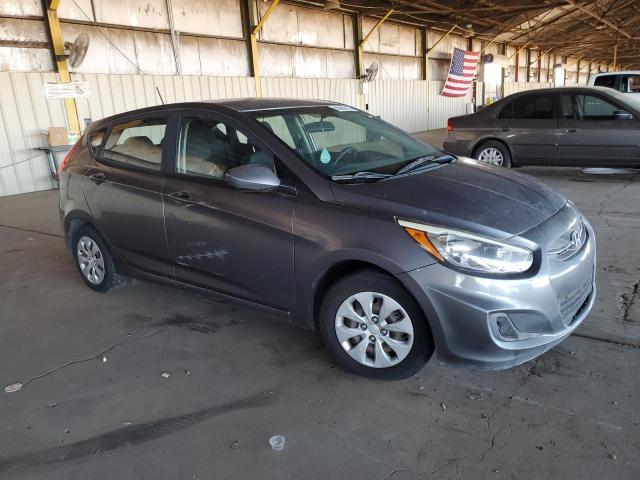 KMHCT5AE3GU284511 - 2016 HYUNDAI ACCENT SE GRAY photo 4