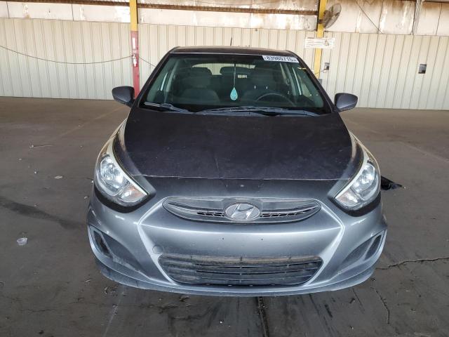 KMHCT5AE3GU284511 - 2016 HYUNDAI ACCENT SE GRAY photo 5