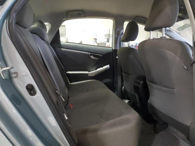 JTDKN3DP6E3053617 - 2014 TOYOTA PRIUS PLUG Mavi fotoğraf 10