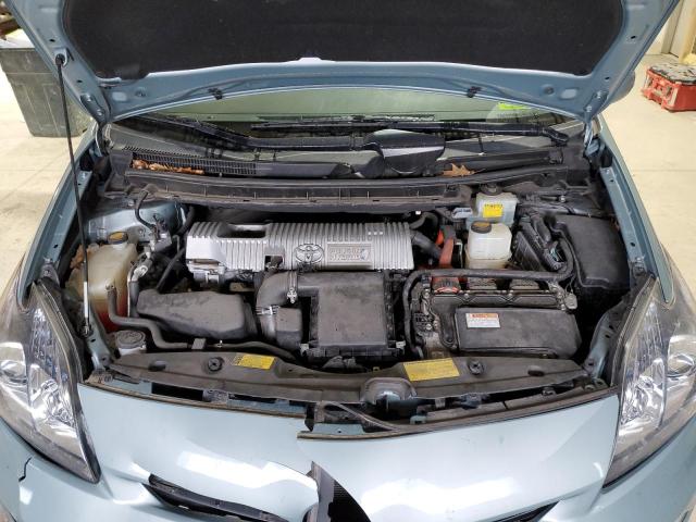 JTDKN3DP6E3053617 - 2014 TOYOTA PRIUS PLUG Mavi fotoğraf 11