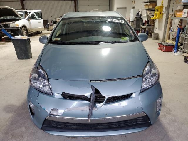 JTDKN3DP6E3053617 - 2014 TOYOTA PRIUS PLUG Mavi fotoğraf 5