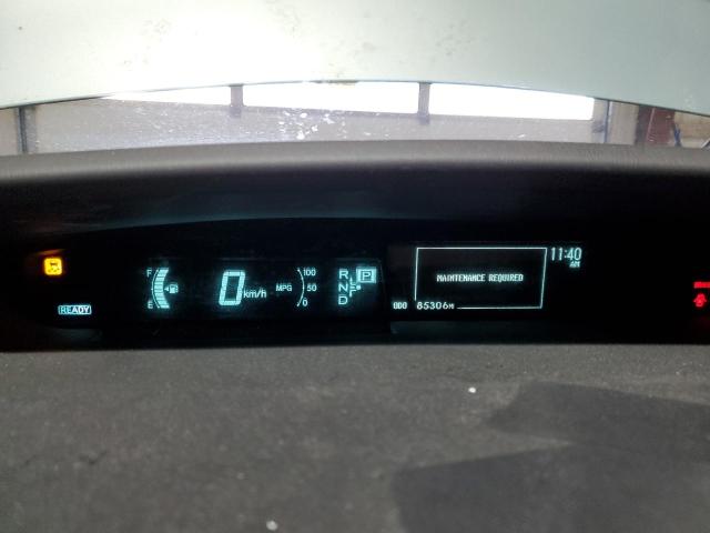 JTDKN3DP6E3053617 - 2014 TOYOTA PRIUS PLUG Mavi fotoğraf 9