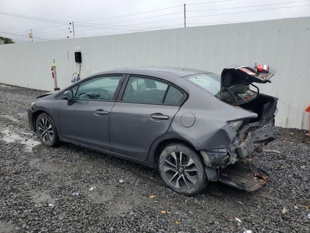 2HGFB2F89DH508984 - 2013 HONDA CIVIC EX Մոխրագույն լուսանկար 2