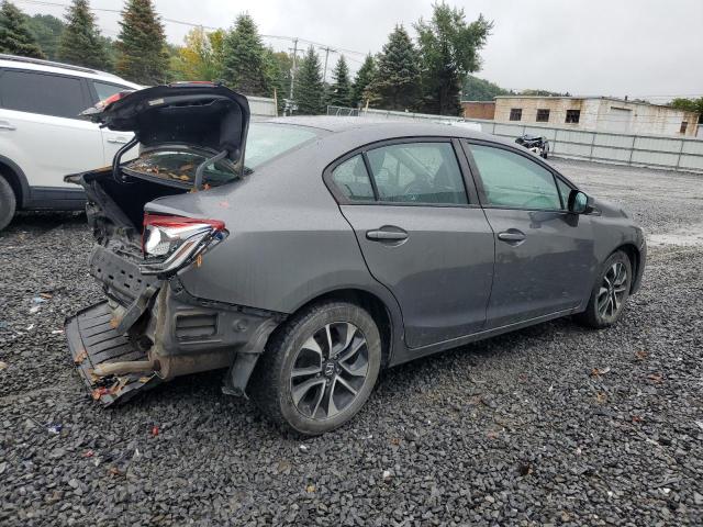 2HGFB2F89DH508984 - 2013 HONDA CIVIC EX Մոխրագույն լուսանկար 3