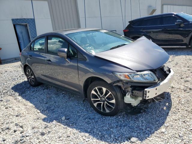 19XFB2F81EE230657 - 2014 HONDA CIVIC EX ნაცრისფერი ფოტო 4