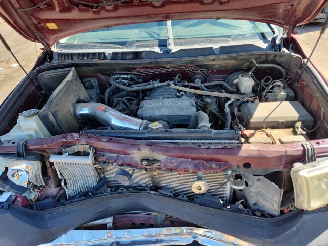 5TBBT54147S454316 - 2007 TOYOTA TUNDRA DOUBLE CAB SR5 RED photo 11