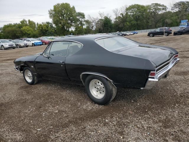 13678B233734 - 1968 CHEVROLET CHEVELLE BLACK photo 2