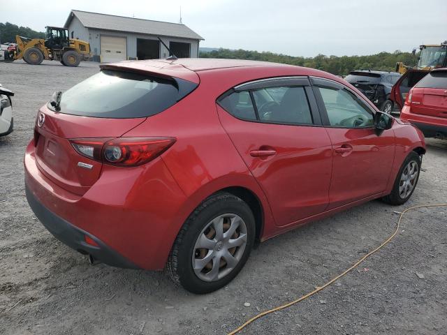 3MZBM1K75FM141212 - 2015 MAZDA 3 SPORT წითელი ფოტო 3