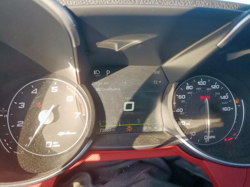 ZARFAEBN0H7556475 - 2017 ALFA ROMEO GIULIA Սև լուսանկար 9