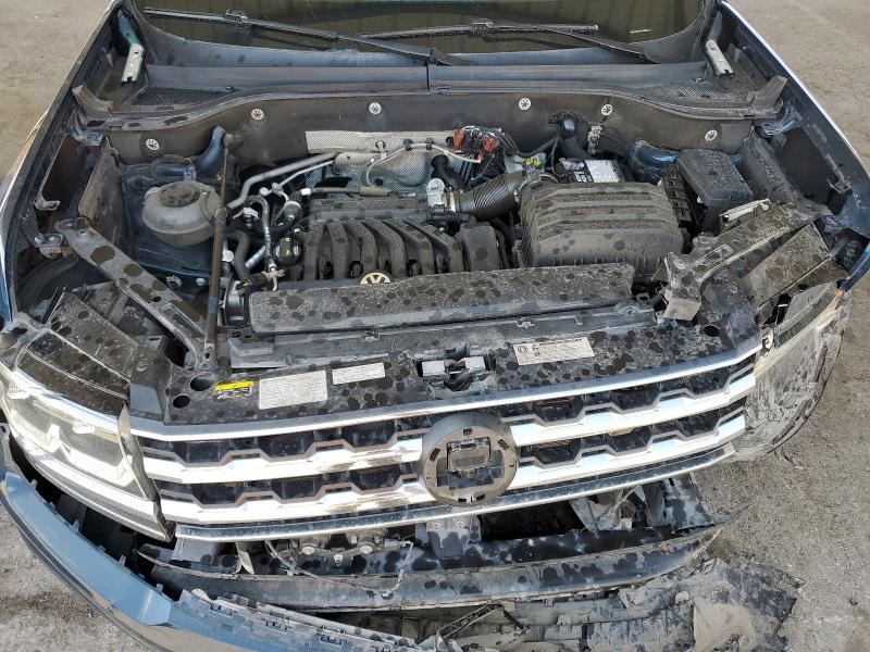 1V2WR2CA7KC568472 - 2019 VOLKSWAGEN ATLAS SE Синий фото 12