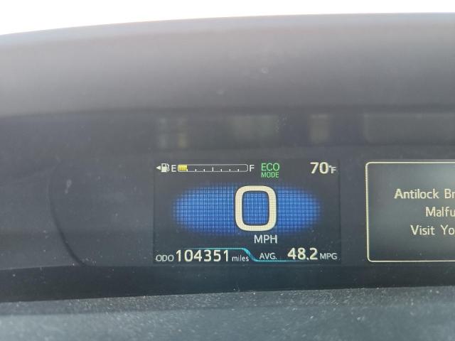 JTDKAMFU9N3154302 - 2022 TOYOTA PRIUS NIGHT SHADE Սպիտակ լուսանկար 9