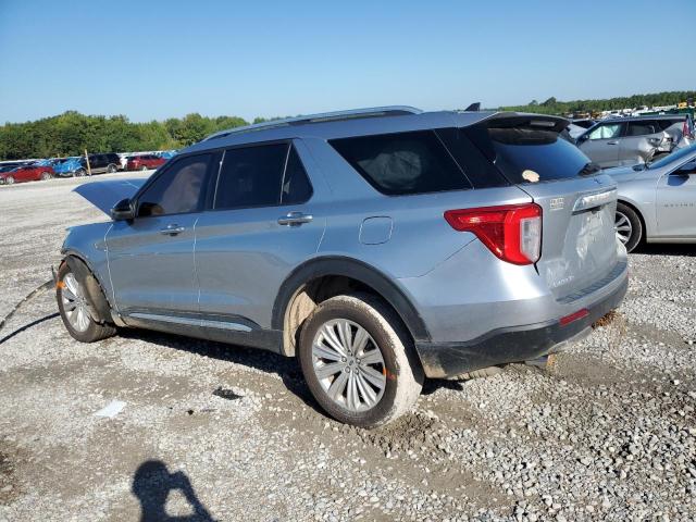 1FMSK8FH3MGA02039 - 2021 FORD EXPLORER LIMITED Silber Foto 2