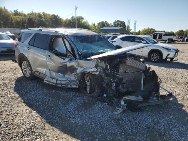 1FMSK8FH3MGA02039 - 2021 FORD EXPLORER LIMITED Silber Foto 4