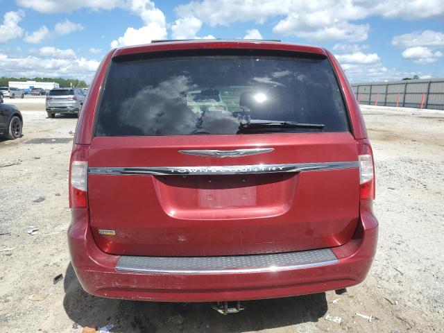 2C4RC1BGXER160382 - 2014 CHRYSLER TOWN & COU TOURING წითელი ფოტო 6
