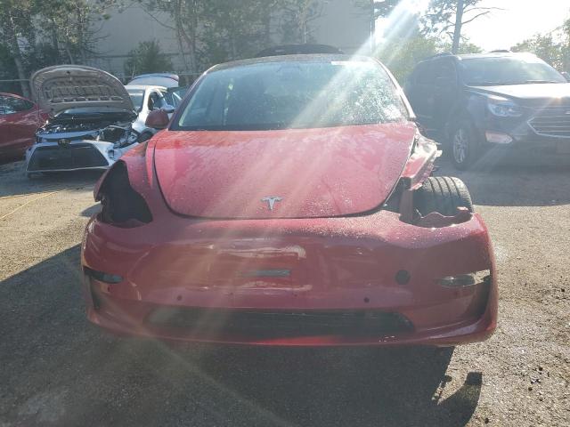 5YJ3E1EA5NF286068 - 2022 TESLA MODEL 3 Czerwony zdjęcie 5