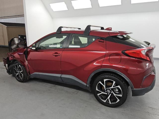 JTNKHMBX4K1031554 - 2019 TOYOTA C-HR XLE Կարմիր լուսանկար 2
