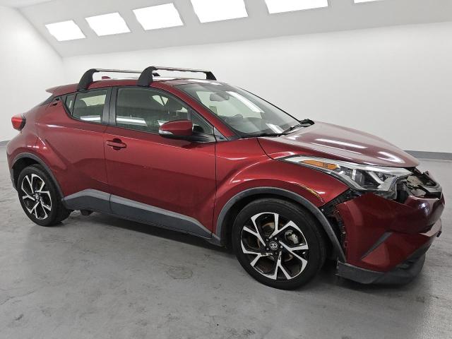 JTNKHMBX4K1031554 - 2019 TOYOTA C-HR XLE Կարմիր լուսանկար 4