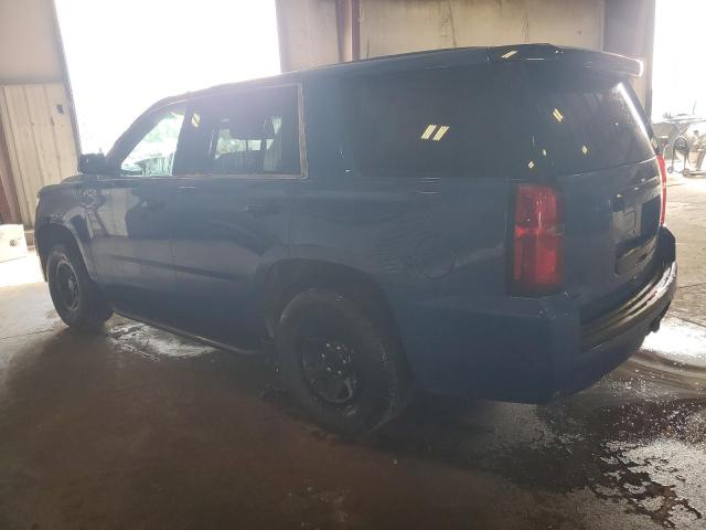 1GNSKDEC1JR323393 - 2018 CHEVROLET TAHOE POLICE Bleu photo 2
