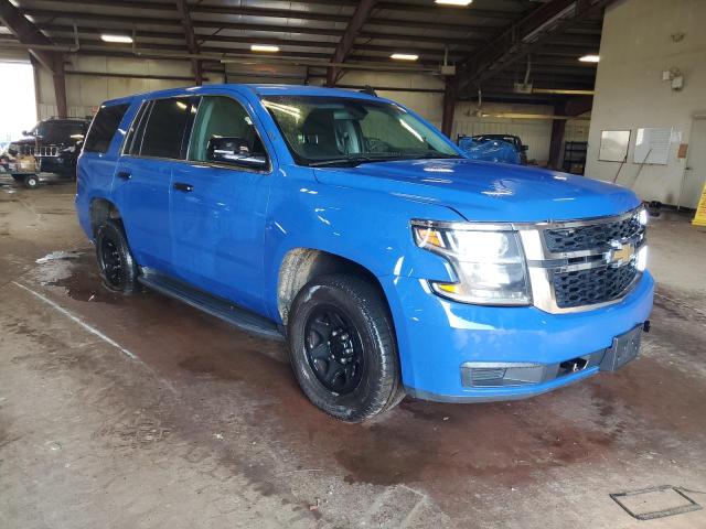1GNSKDEC1JR323393 - 2018 CHEVROLET TAHOE POLICE Bleu photo 4