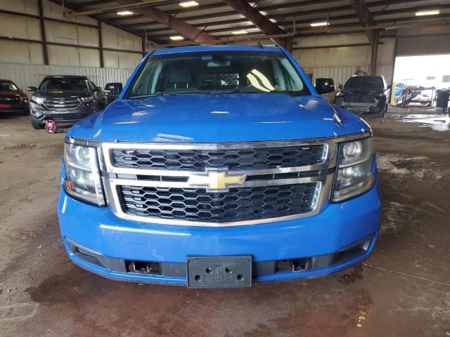 1GNSKDEC1JR323393 - 2018 CHEVROLET TAHOE POLICE Bleu photo 5