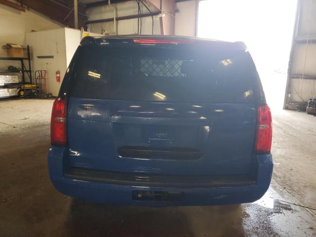 1GNSKDEC1JR323393 - 2018 CHEVROLET TAHOE POLICE Bleu photo 6