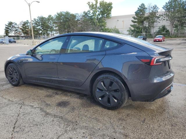5YJ3E1EB9RF755306 - 2024 TESLA MODEL 3 ნაცრისფერი ფოტო 2
