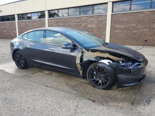 5YJ3E1EB9RF755306 - 2024 TESLA MODEL 3 ნაცრისფერი ფოტო 4