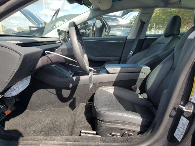 5YJ3E1EB9RF755306 - 2024 TESLA MODEL 3 ნაცრისფერი ფოტო 7