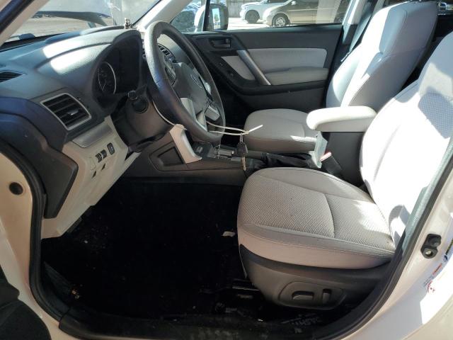 JF2SJAEC0JH604425 - 2018 SUBARU FORESTER 2.5I PREMIUM თეთრი ფოტო 7