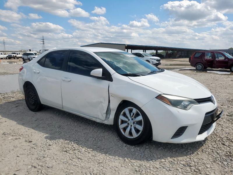 5YFBURHE8FP328704 - 2015 TOYOTA COROLLA L თეთრი ფოტო 4