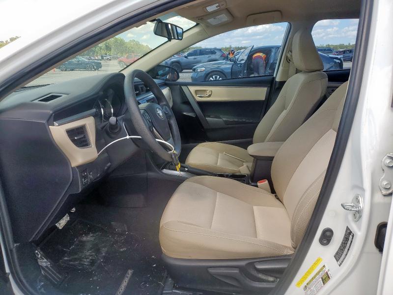 5YFBURHE8FP328704 - 2015 TOYOTA COROLLA L თეთრი ფოტო 7