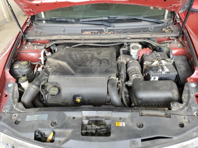 1LNHL9FT4AG614182 - 2010 LINCOLN MKS 红色 照片 11