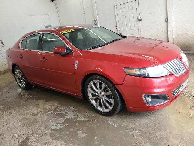 1LNHL9FT4AG614182 - 2010 LINCOLN MKS 红色 照片 4