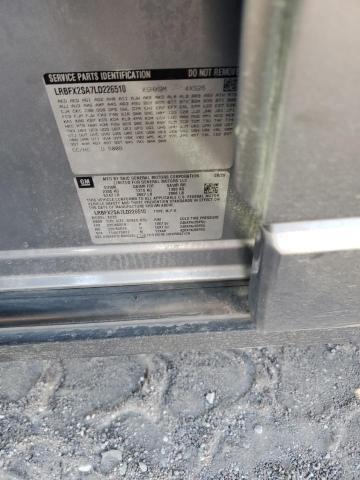 LRBFX2SA7LD226510 - 2020 BUICK ENVISION ESSENCE Մոխրագույն լուսանկար 13