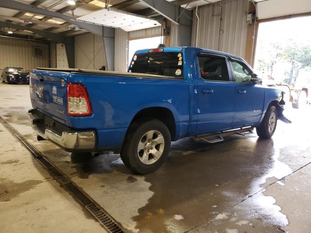 1C6RRFFGXMN524695 - 2021 RAM 1500 BIG HORN/LONE STAR BLUE photo 3