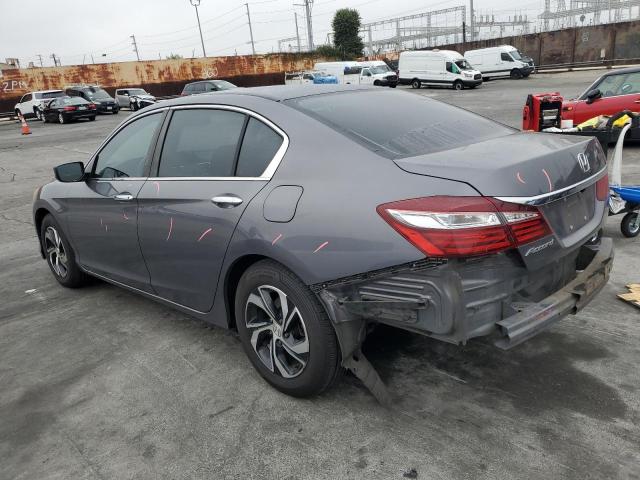 1HGCR2F33HA128983 - 2017 HONDA ACCORD LX Сұр фото 2