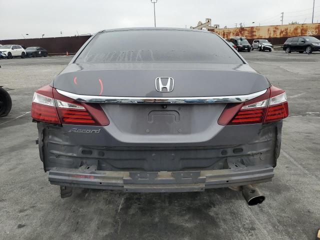 1HGCR2F33HA128983 - 2017 HONDA ACCORD LX Сұр фото 6