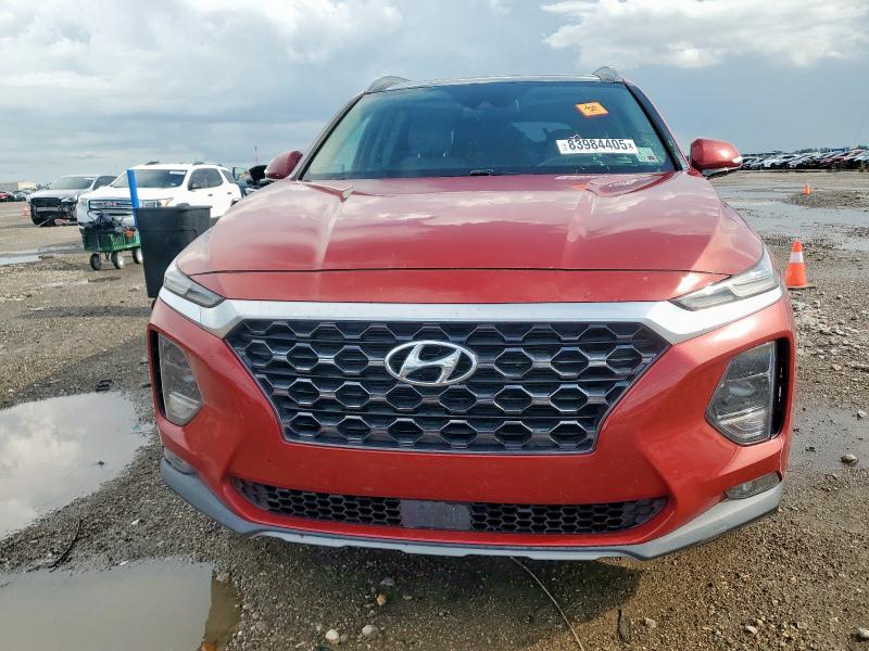 5NMS33AD7LH165485 - 2020 HYUNDAI SANTA FE SEL RED photo 5