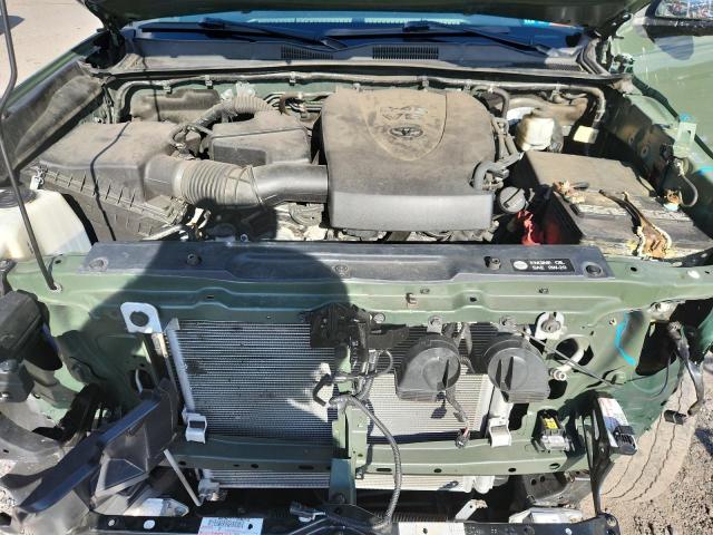 3TMGZ5AN2MM382398 - 2021 TOYOTA TACOMA DOUBLE CAB GREEN photo 11