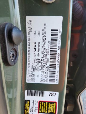3TMGZ5AN2MM382398 - 2021 TOYOTA TACOMA DOUBLE CAB GREEN photo 13