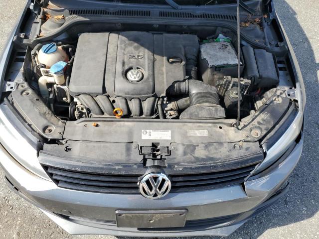 3VWDP7AJ6CM130439 - 2012 VOLKSWAGEN JETTA SE رمادي صورة 11
