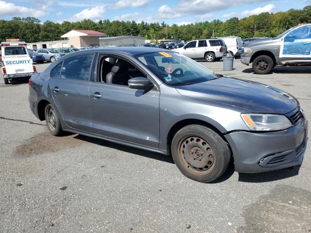 3VWDP7AJ6CM130439 - 2012 VOLKSWAGEN JETTA SE رمادي صورة 4