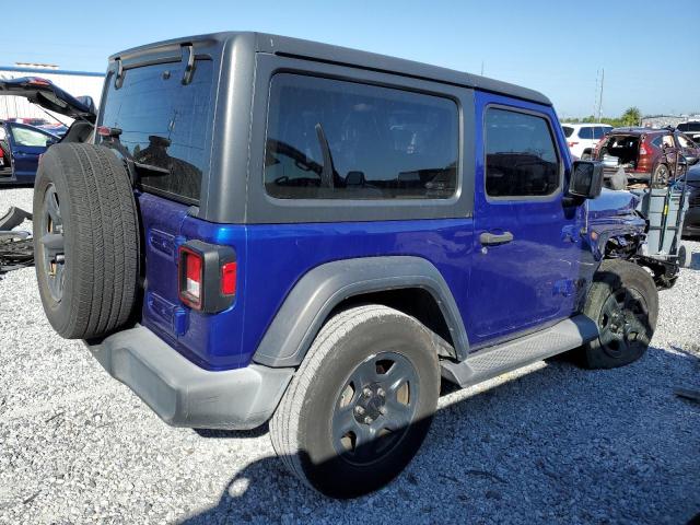 1C4GJXAG2JW280163 - 2018 JEEP WRANGLER SPORT 蓝色 照片 3