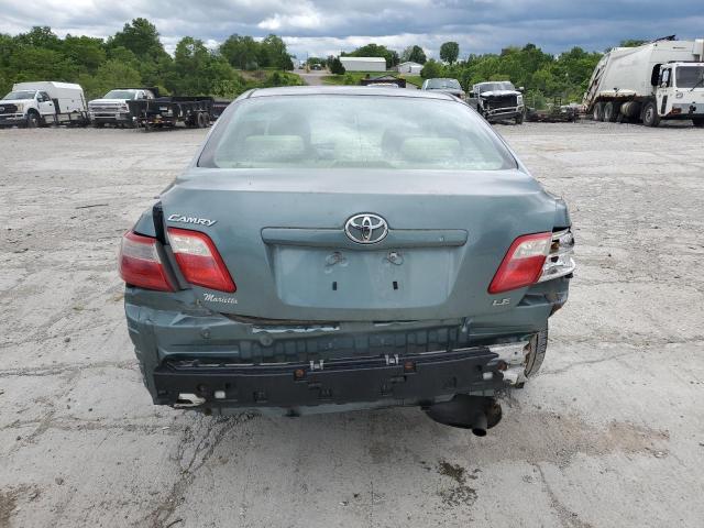4T1BE46K17U559839 - 2007 TOYOTA CAMRY CE BLUE photo 10