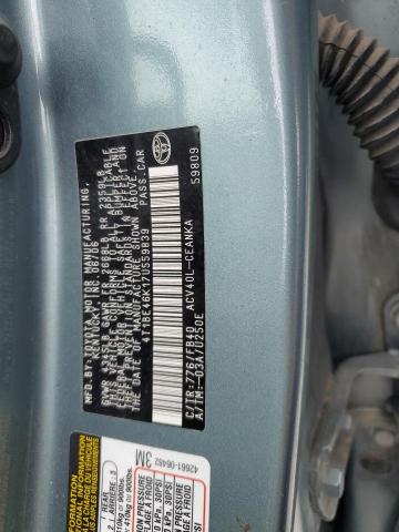 4T1BE46K17U559839 - 2007 TOYOTA CAMRY CE BLUE photo 23