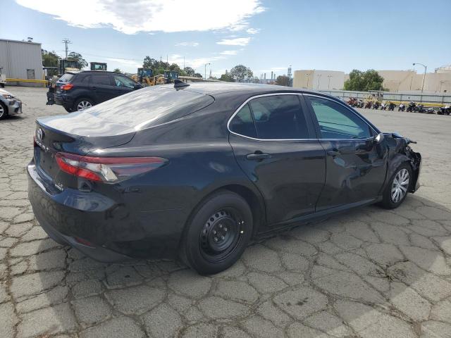 4T1C31AKXNU571369 - 2022 TOYOTA CAMRY LE BLACK photo 3