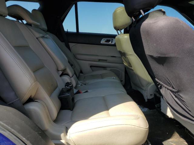 1FM5K8F81EGB15065 - 2014 FORD EXPLORER LIMITED أزرق صورة 11