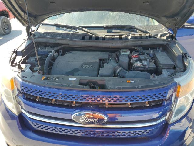 1FM5K8F81EGB15065 - 2014 FORD EXPLORER LIMITED أزرق صورة 12