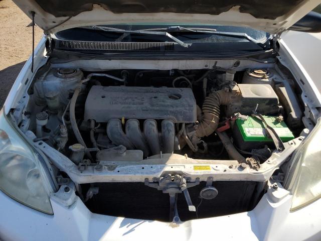 2T1KR32E38C702842 - 2008 TOYOTA COROLLA MA XR WHITE photo 11