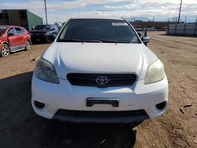 2T1KR32E38C702842 - 2008 TOYOTA COROLLA MA XR WHITE photo 5